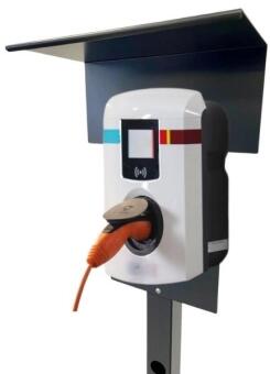 Ladesäule passend für E.ON Drive Smartbox Wallbox mit Dach | Stele | Standsäule